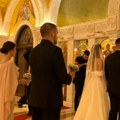 Sestra srpske influenserke se venčala u Hramu pred Časnim pojasom Presvete Bogorodice: sa sinom u naručju izgovorila "da"
