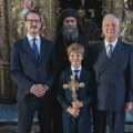 Tri generacije Karađorđevića u poseti Hilandaru: Igumanu Metodiju uručen orden Karađorđeve zvezde