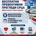 Besplatni preventivni kardiološki pregledi sutra u Donjem Matejevcu
