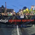 U Beogradu završen 12. protest „Srbija protiv nasilja“: Građani i građanke ispred RTS-a uzvikivali „Vučiću…