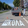 Počelo obeležavanje horizontalne saobraćajne signalizacije u zonama obrazovnih ustanova