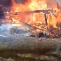 Požar u fabrici kod Tetova, gori 100 tona hemikalija