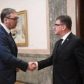 Formiranje ZSO, održavanje izbora i zaustavljanje provokacija Prištine: Oglasio se Vučić nakon sastanka sa Lajčakom (foto)