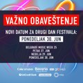Belgrade Music Week 25: Važno obaveštenje - Izmena datuma drugog festivalskog dana - Novi termin: ponedeljak 30. jun