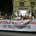 Održan protest ispred Pete beogradske gimnazije