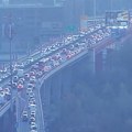 (Foto) tek je počelo jutro, a pogledajte gazelu: Vraćena jedna linija gradskog prevoza: Evo gde su najveće gužve u Beogradu