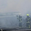 Stravičan požar u Osijeku: Izgorjela skladišta HŽ-a