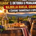 Pranjani 3. oktobra u znaku „rakijade“: tradicija duža od dve decenije