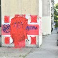 Uništen mural draže Mihailovića: Lik prekrečen crvenom bojom, ispisan jedan broj i "Antifa"