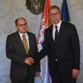 Vučić primio Šmita: Ponovio sam našu nedvosmislenu podršku Dejtonskom mirovnom sporazumu