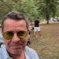 "Priroda je prava stvar": Georgiev proslavio rođendan ćerki u parku, torta na dva sprata privukla svu pažnju