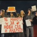 U Leskovcu održan skup „Studenti uz prosvetare“, poručeno da blokade ostaju do ispunjenja svih zahteva