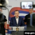 Među privedenima nakon nereda u Srbiji i državljani Hrvatske i Slovenije, rekao Dačić