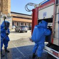 Vatrogasci uspešno izveli taktičko-pokaznu vežbu - reagovanje na akcident sa opasnim materijama u Kneževom arsenalu (FOTO)