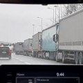 Krkljanac na Horgošu: Kamioni čekaju šest sati na graničnom prelazu