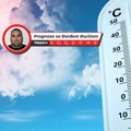 Danas sunčano i veoma toplo: Maksimalna temperatura do 28°C