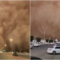 Peščana oluja paralisala region Crvena upozorenja na snazi! Nevreme neverovatnih razmera (video)