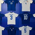 (Foto, video) fudbaleri Srbije u plavom - nova era, nova boja: Predstavljen novi dres, nema više crvene
