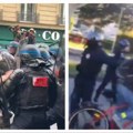 Policija hitro i efikasno rešava blokade u francuskoj: Red i mir ne smeju da narušavaju ni blokaderski novinari! Gledajte kako…