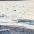 Ljudi, šta je ovo? Jezivo stvorenje u belom uteruje ljudima strah u kosti - svako jutro je na obali mora, uvek na istom mestu