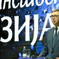 Vučić na skupu u Mionici