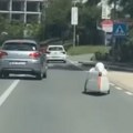 "Kad kupiš auto sa Temu-a!" Neobično vozilo snimljeno u Herceg Novom ostavilo čitav region u neverici: Počela razna nagađanja…