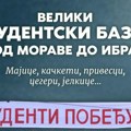 „Veliki studentski bazar“: Šta studenti u subotu planiraju od Morave do Ibra