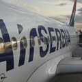 Avion Er Srbije zbog tehničkog kvara kružio 20 minuta oko Skoplja i vratio se za Beograd