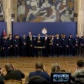 Vaterpolisti Srbije na prijemu kod predsednika Vučića