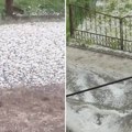 Dramatični snimci nevremena u Srbiji: U ova 2 grada je bilo najteže, a snažna oluja tek stiže (video)