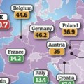 Nova mapa Evrope kruži mrežama, Balkanci u čudu: "Ovo nema smisla"