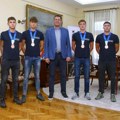 Prijem u Gradskoj kući za vaterpoliste, osvajače bronze na Svetskom prvenstvu