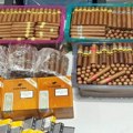 FOTO: U dva dana dva puta pokušao da prošvercuje tompuse i kubanske cigarete vredne 39.000 dolara