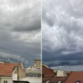 Zastrašujući oblaci nad Srbijom! Čitavi gradovi u mraku, nevreme krenulo u ovom delu zemlje (foto)