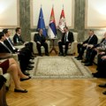 Vučić sa predsednicima FIVB i CEV: Odbojka je više od igre