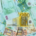 Srednji kurs sutra 117,4 dinara za evro