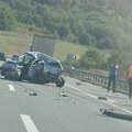 Auto potpuno "zgužvan", delovi po putu: Novi detalji jezive nesreće kod tunela Brđani: Povređena žena, prevezena u bolnicu