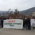 Blokada zbog kamenoloma: Protest meštana više sela na području Bijelog Polja