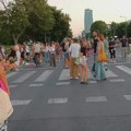 Greta Tunberg na protestu u Beogradu