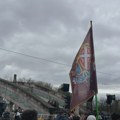 Studentski protest u Kragujevcu, uporedo sa državnom manifestacijom
