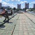 Vojska privremeno uklonila pontonski most do zemunske plaže Lido
