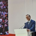 Vučić govorio pred punim spensom: Skup liste "Aleksandar Vučić - Srbija ne sme da stane" (foto/video)