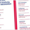 Листа 'Бирамо Београд' предаће потписе за градске изборе 9. маја