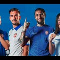 Srbija prvi put u plavim dresovima! (foto, video)