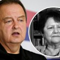 "Našoj dragoj Ljalji": Ivica Dačić se oprostio od Slobodanke Gruden: Poslednji pozdrav mojoj dragoj drugarici