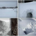 Sneg paralisao Kamčatku: Nanosi do 4. sprata, stanovnici kopaju tunele da bi otišli na posao