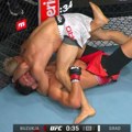 Ovako je Rumun "udavio" Albanca koji je provocirao Srbe: UFC ovo ne pamti, Arena je "gorela" kao na derbiju!