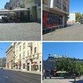 Kao da je neko usisao sve ljude u Zemunu: ulice puste, sve je prazno, samo je jedna žena bila hrabra na +40