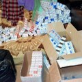 Полиција у Старој Пазови запленила велику количину цигарета и дувана