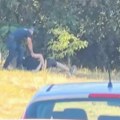 Hapšenje maskiranih osoba kod FDU (video)